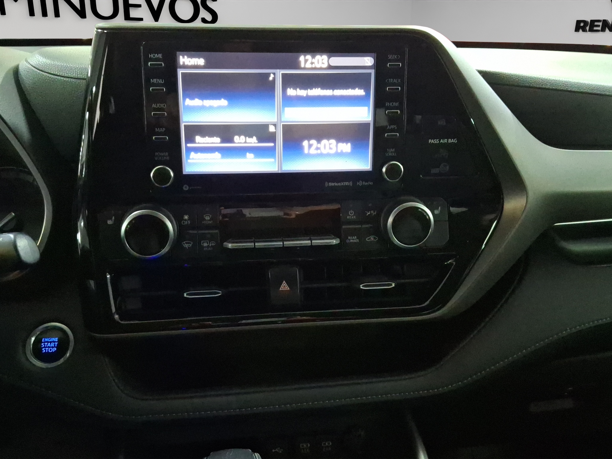 2020 Toyota Highlander Vud
